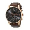 Hugo Boss 1513496 Orologi da Uomo al Quarzo Quadrante Nero 44 MM + Scatola