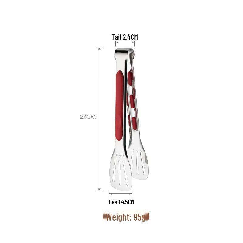 Stainless Steel Barbecue Food Clip Set