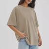European & American Plus-Size Loose Short Sleeve Women's Round Neck T-Shirt - Spring & Summer Style