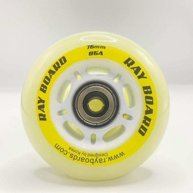 Ruidongle Custom PU Inline Skate Wheels Indoor Outdoor Roller Hockey Training Sports Use