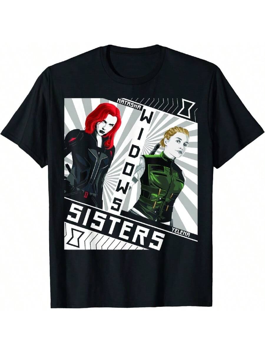 Camiseta de las Hermanas Viudas Negras Natasha y Yelena de S