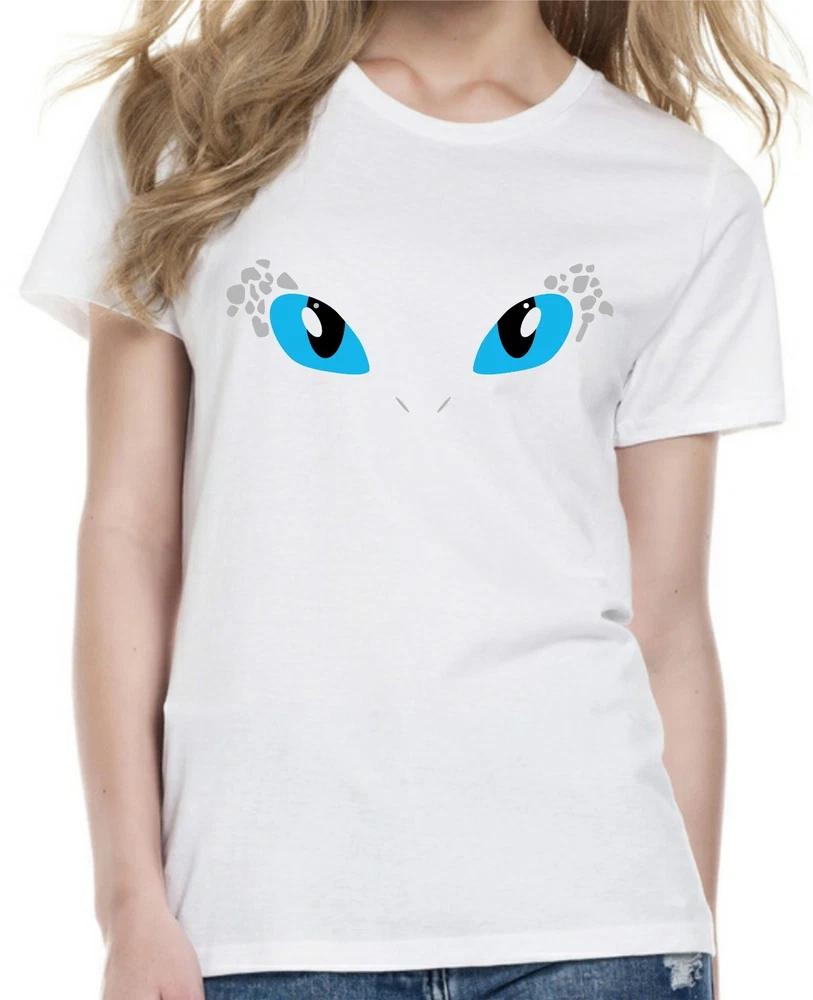 How To Train Your Dragon Inspired Light Fury TShirt Unisexs Cut And S