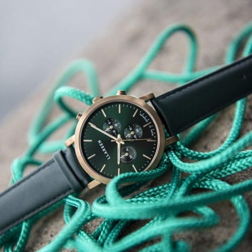 LLARSEN NOR LL149ZFGN Men's Green Watch