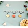 1/3Pcs Manual Pasta Cookie Molds Ravioli Cutter Press Mold With Wooden Handle Kitchen Baking Tool For Dumplings Lasagna Pierogi