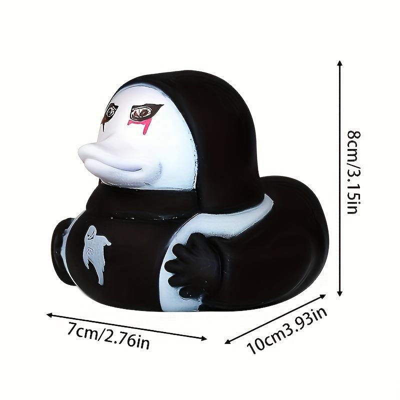 Creative Halloween Ghost Duck Resin and Wood Desktop Ornaments