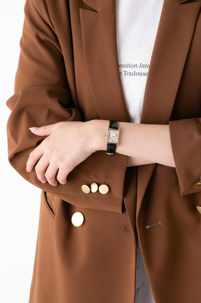 SEIKO SELECTION Nano Universe Collaboration Vintage Style Watch Navy Women's SSEH026,