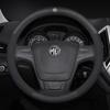 For MG MG4 3SW ZR EHS EZS GS MG7 MG5 MG6 MG3 HS ZS EV GT X Power Car Carbon Fiber Leather Steering Wheel Cover Auto Accessories WW5