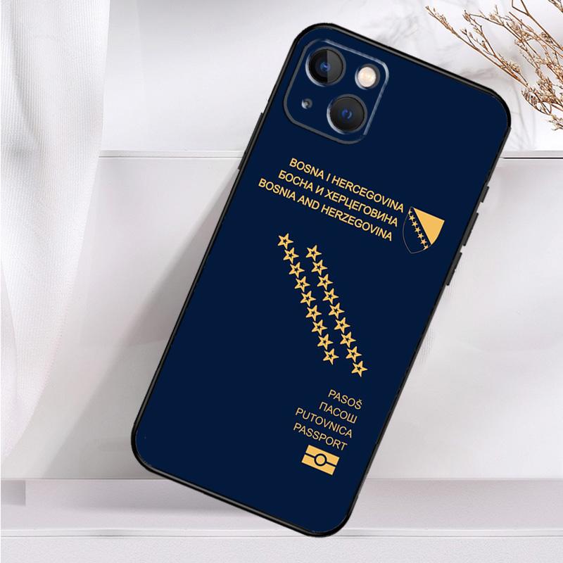 Bosnia Flag Shockproof Case For iPhone 18 17 16 15 14 11 Pro Max Plus 12 13 Mini 16e 17 Air Phone Cover