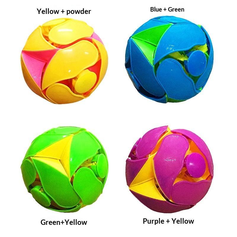Magic Color Changing Sensory Ball, Hand-Throwing Stress Relief Toy With Dual-Effect Transformation, Fun Decompression Gift