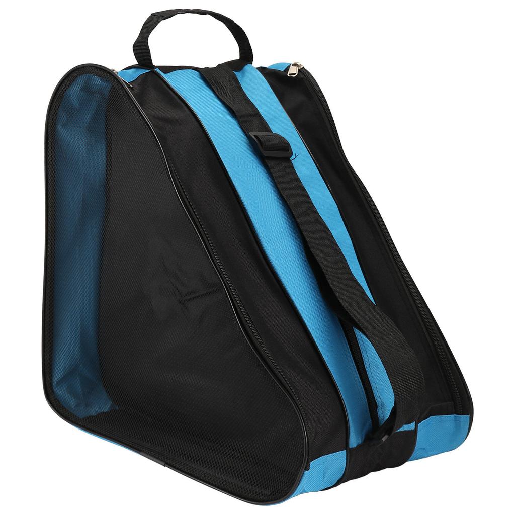 BAAU Roller Bag Roller Skates Backpack Roller Skates Shoulder Bag Three Layer Bag Double Net Bag Can Be Carried
