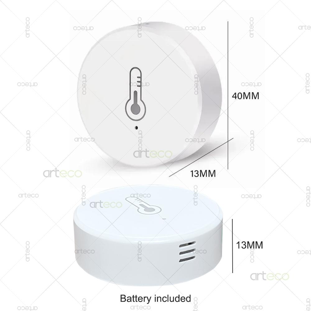 Ewelink ZigBee Smarter Temperatur-Feuchtigkeitssensor Batteriebetrieben APP-Steuerung Thermometer Hygrometer Controller Für Alexa Google