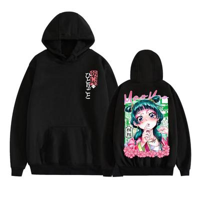 Neuer Anime The Apothecary Diaries Hoodies Herren Damenmode Kawaii Niedlich Cartoon Sweatshirt Fleece Langarm Hoodie Streetwear