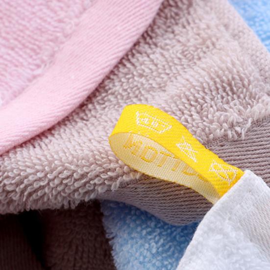 Quadratisches Handtuch, glattes, schnell trocknendes, weiches Stickerei-Gesichtstuch für Babys und Kleinkinder für zu Hause