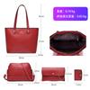 Fashion Women's Bags Trendy New Fashion Versatile Embossed Four-piece Set Mother and Child Shoulder Crossbody Handbag