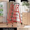 JINGGENG Multi-functional Folding Step Ladder