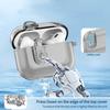 Compatible AirPods Pro 4th Gen Transparent Crystal Buckle Case
