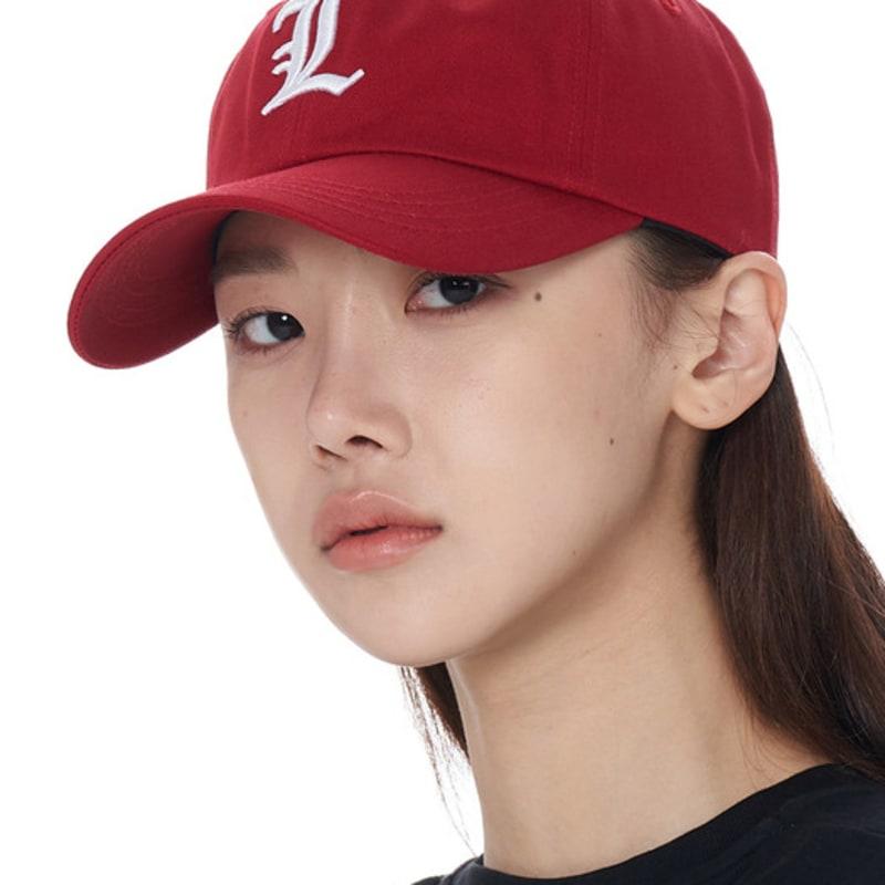 LUOESPAC L Logo Ball Cap (Burgundy)