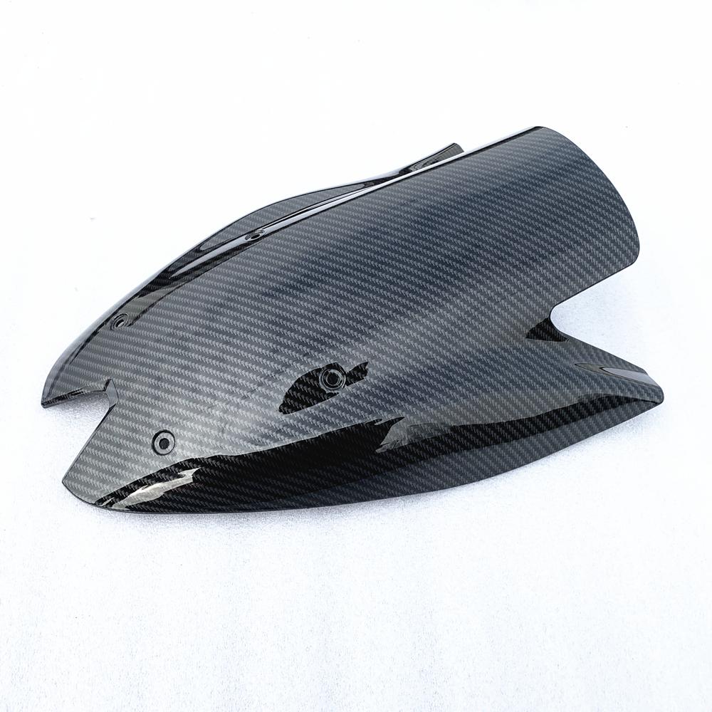 Lakování uhlíkových vláken čelního skla dvojitá bublina pro Kawasaki Z1000 Z 1000 2010 2011 2012