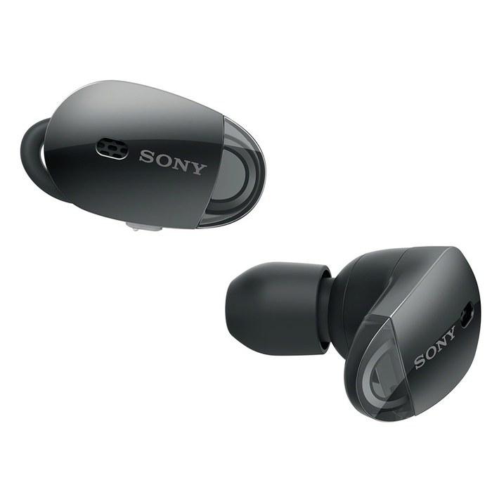 Sony WF-1000X Wireless Noise Cancelling Earbuds: Alexa Enabled, Bluetooth, with Mic, 2017 Model, Black WF-1000X B