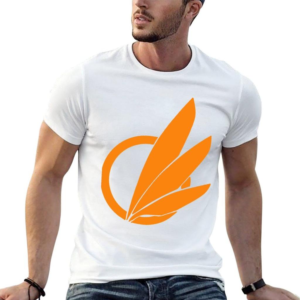 Avali Logo Orange TShirt Everyday Wear Basic Short Sleeve Top