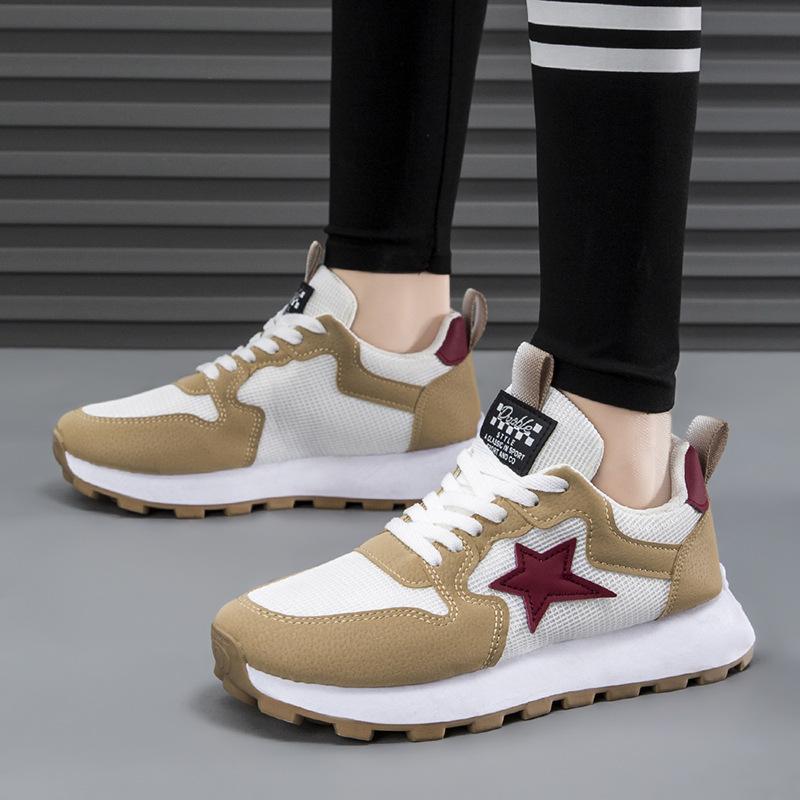 Casual women's shoes foreign trade 2025 spring and autumn fashion women's shoes breathable sports shoes running shoes women's shoes versatile