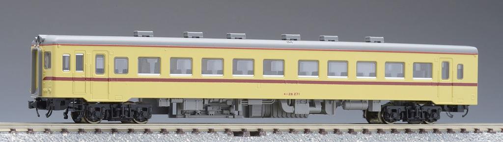 TOMIX N gauge Kiha 26 color single window T 8442 model railway diesel car semi-express