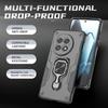 For OnePlus 13 Case Rotatable Ring Kickstand PC + TPU Shockproof Phone Cover