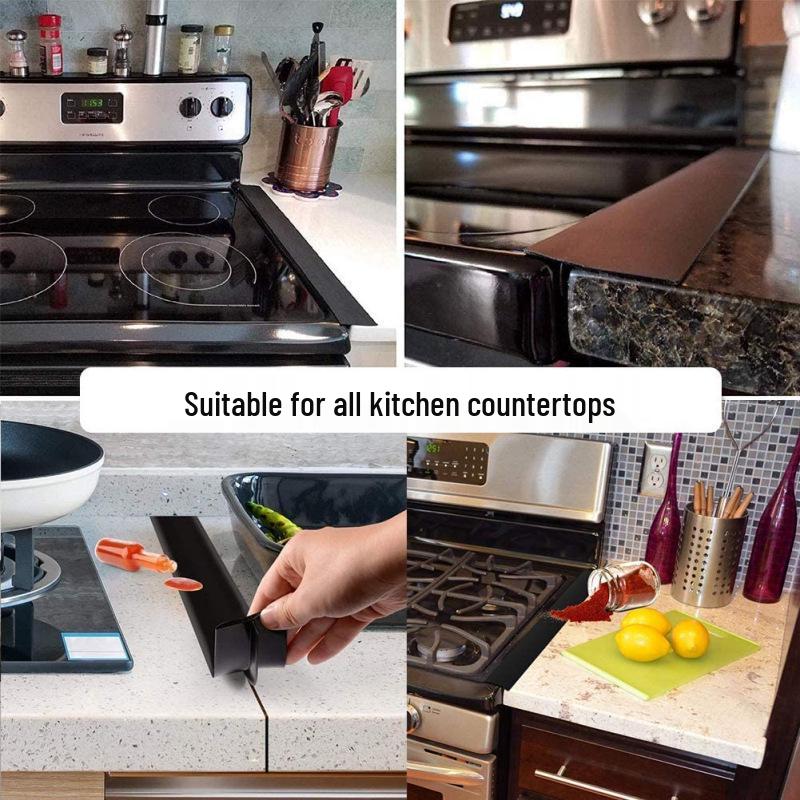 Silicone Oil & Stain-Proof Stove Gap Cover Seal Strip