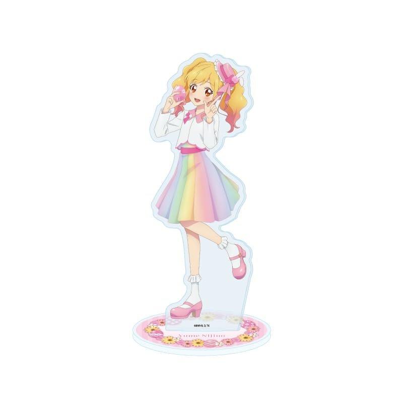 A3 Aikatsu Stars! Yume Nijino Easter Ver. Acrylic Stand Newly Drawn Illustration Anime Collectible Figure