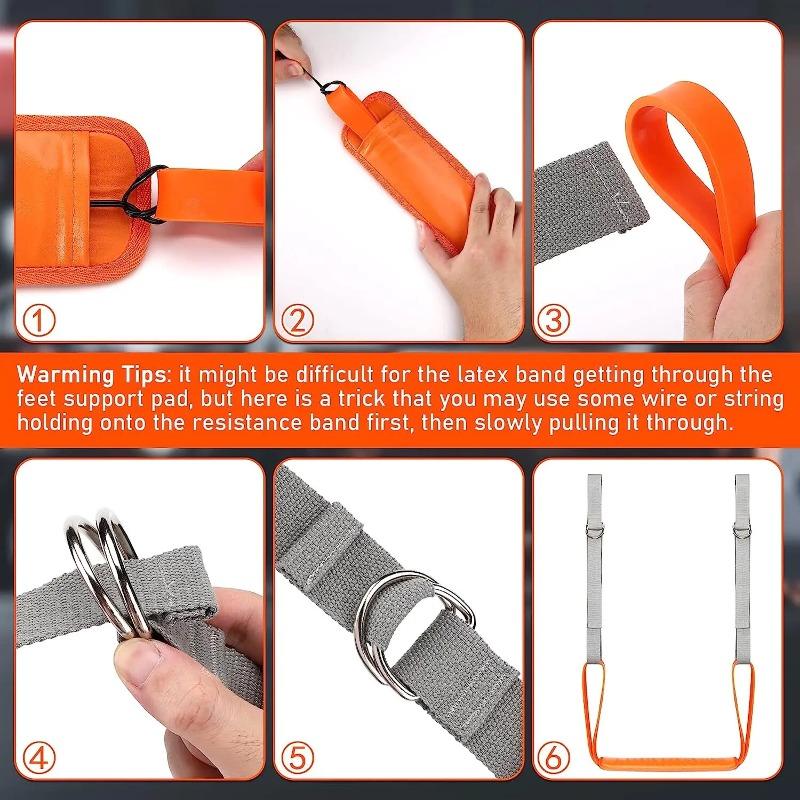 Ceinture d'Assistance pour Tractions Équipement de Home Gym pour Entraînement Fonctionnel Tour de Force Barre Horizontale Entraînement