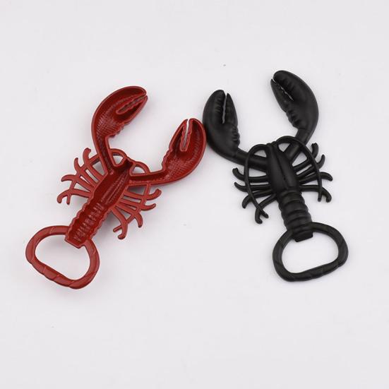 Lobster-Shaped Bottle Opener Portable Crayfish Bottle Opener Vintage Bottle Opening Tool for Beer Wine Novelty Bar Accessories