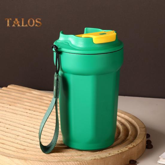 Travel Coffee Mug Vacuum Stainless Steel Water Cup 15oz Insulated Water Bottle with Leak-Proof Lid Double Wall Thermal Cup for Hot Cold Drinks