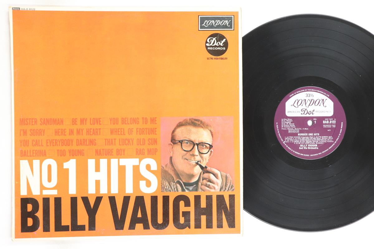 

LP Пластинка BILLY VAUGHN - No 1 Hits Billy Vaughn HAD8122 LONDON UK Джаз Б/У