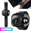 LED Wristwatch Flashlight Multi‑Functional Wristlight USB Rechargeable Wrist Watch Torch Light Power Display 4 Modes for Sports
