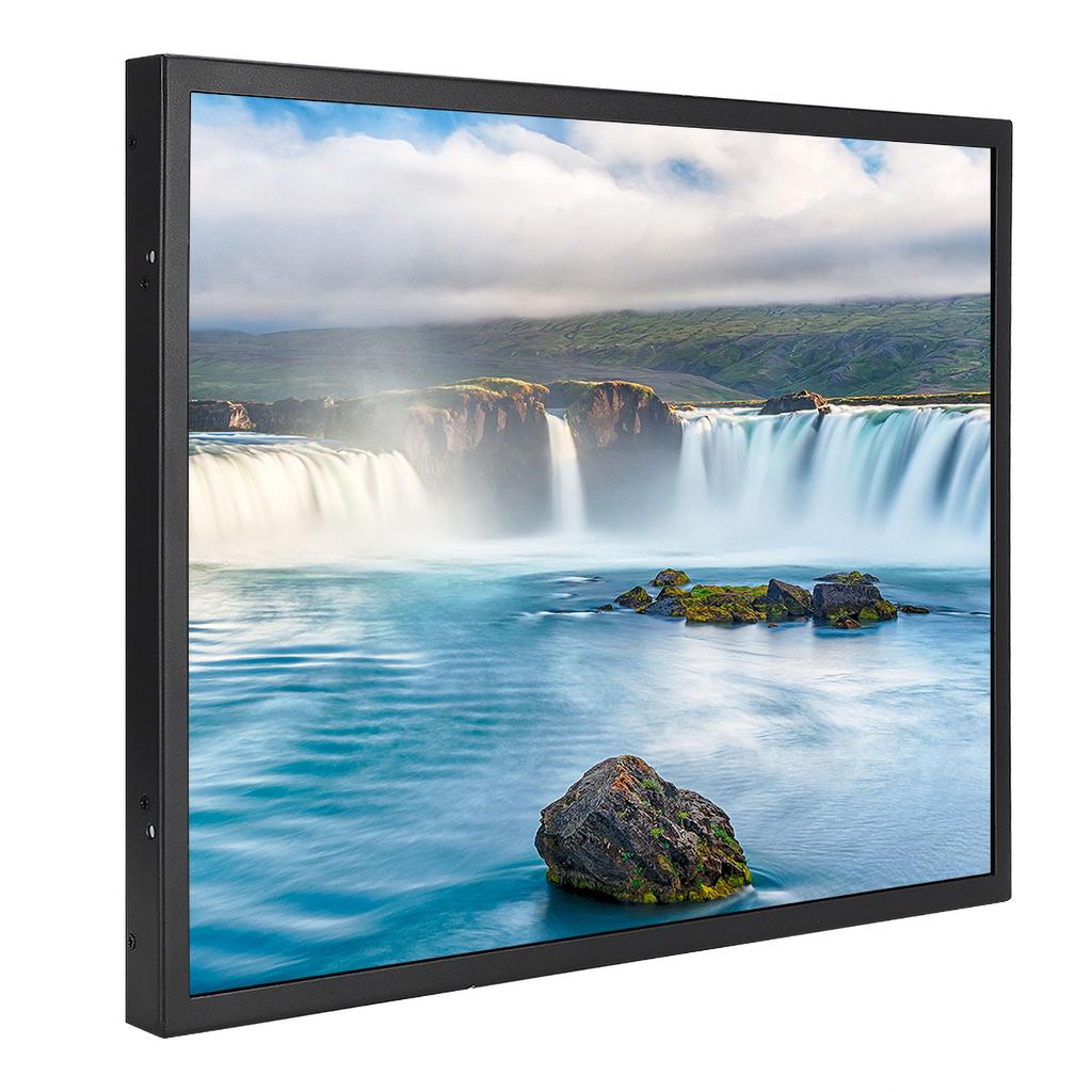 19in Ultra Large Resistive Touch Screen 1280x1024 Full Interface Metal Monitor