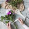 10 Pcs Flowers Empty Receptacle Bride Artificial Holder Plastic Mums Floral with Mud