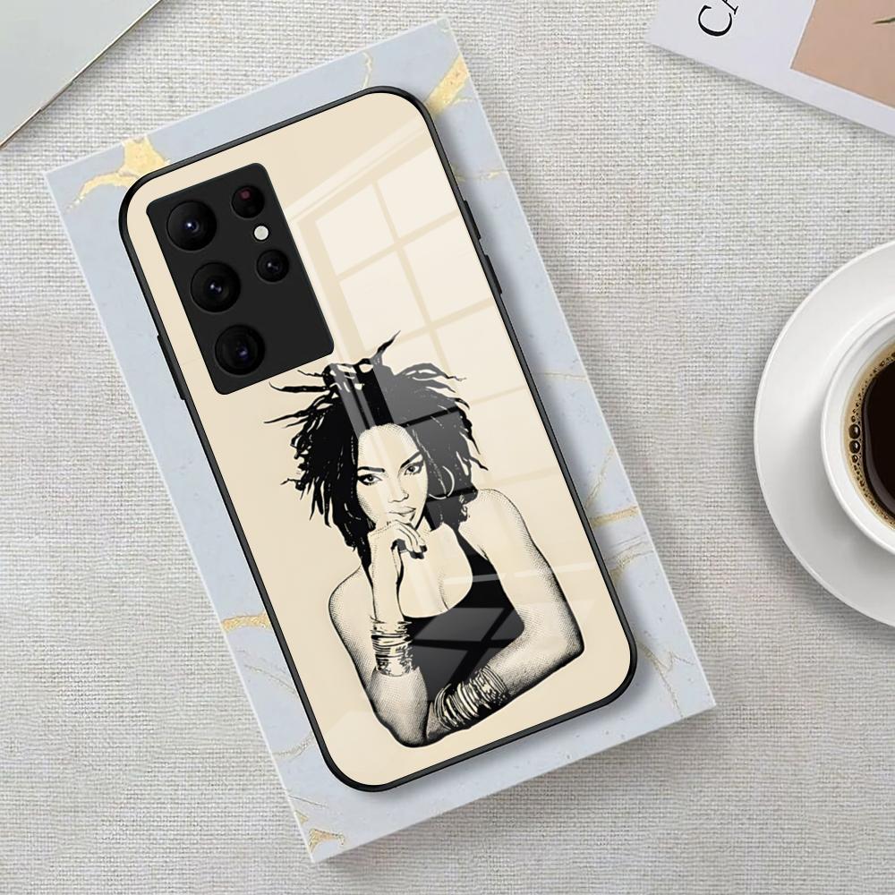 Singer Lauryn H-hill Phone Case For Samsung S26 S25 Edge Ultra 23 22 21 20 Ultra Plus S24 Fe Glass Cover