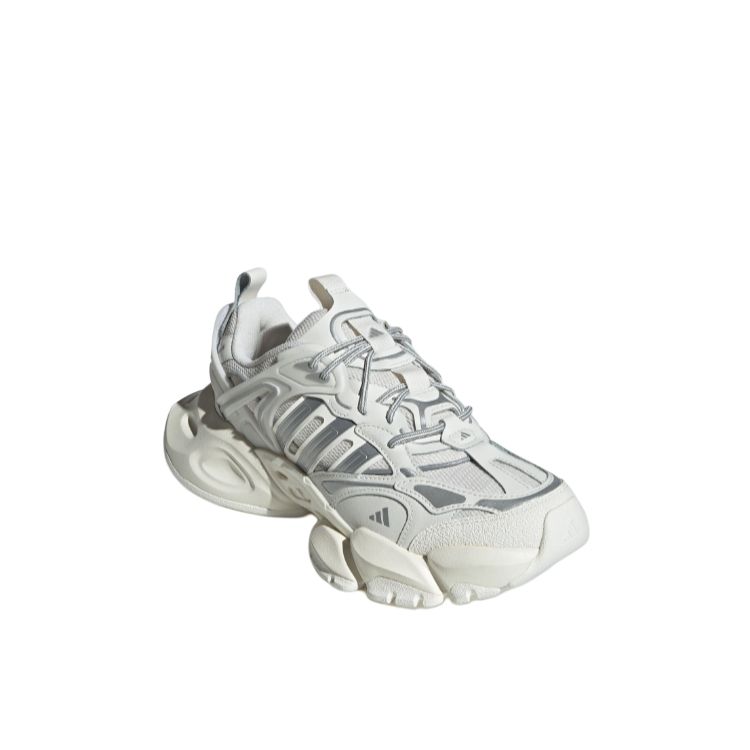 Adidas XLG RUNNER DELUXE Abrasion Resistant Low Top Casual City Commute Running Shoes Unisex White Silver Sneakers IH1584