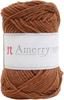 Amelie Yarn, Medium Weight, Col. 49, Brown, 40g, Approx. 110m, 5 Balls, Set of 2261
