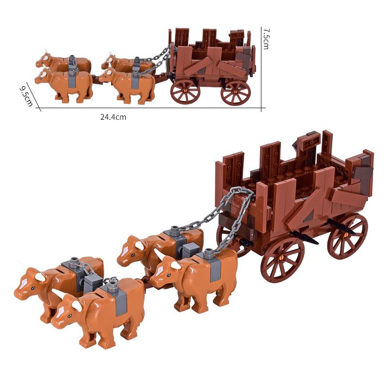 Spielzeug Militär Armee Krieg Zubehör Krieg Krieg Mittelalter Sets Bausteine Figur Transport Elefanten Pferd Waffen Dekorativ