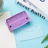 Dual-Hole Puncher Non-slip Handle Portable Hole Punch Tool Effortless Punching 10 Sheets Capacity for DIY Binder Albums