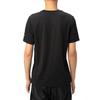 Nike T Shirts Men's Black Crew Neck Moderate Straight Fit CU2742-010