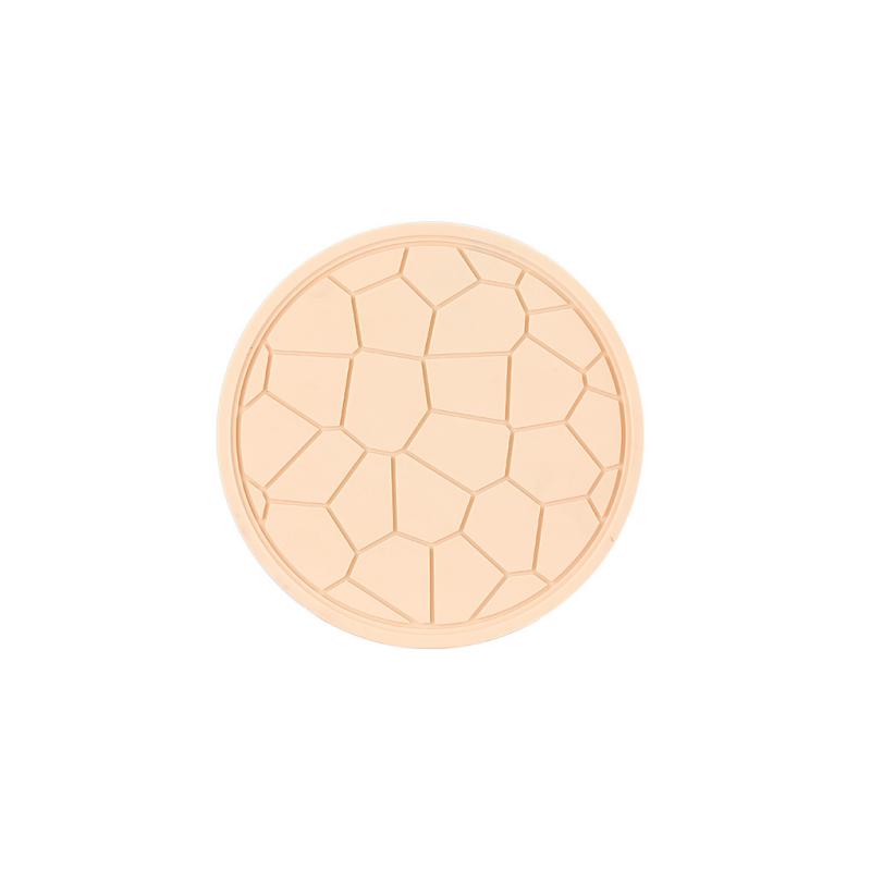 1PCS Round Silicone Coasters Square Non-slip Placemats Heatproof Cup Mat Reusable Tableware Set Table Protector Drinkware