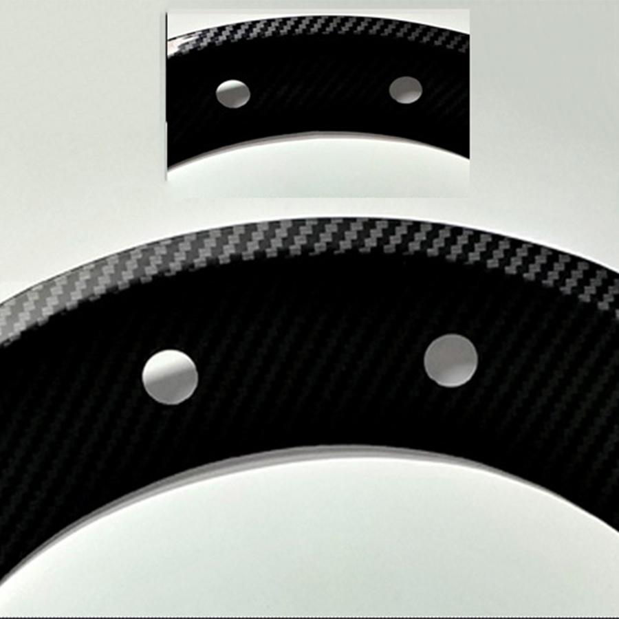 Carbon Fiber Look Dashboard Meter Frame Cover Trim Fit For Subaru WRX 2014-2021