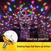 LED Rotating Magic Ball Light: Multi-Color Home, Stage & Festival Decor