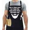 Aprons Pockets Cooking Home Kitchen Adjustable Grilling Cooking Chef Barbecue