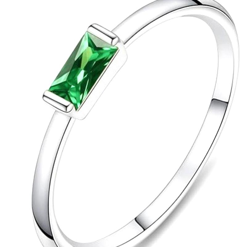 

Кольца для женщин Минималистичные кольца Кристалл Обручальные кольца Ювелирные изделия серебряный