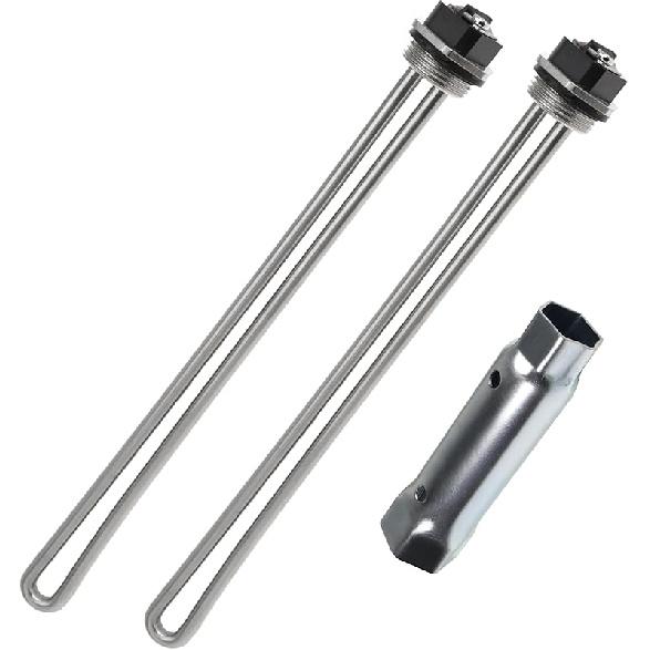 Replacement 520900 RV Water Heater Element for Suburban for Atwood 6-10 Gallon SW4DE SW6DE SW6DEL SW10 SW10DE SW10PE SW12DE SW12DEL Models with 1-1/2