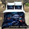 Movie John Wick Printed Bedding Sets Exquisite Bed Supplies Set Duvet Cover Bed Comforter Set Bedding Set Luxury Birthday Gift