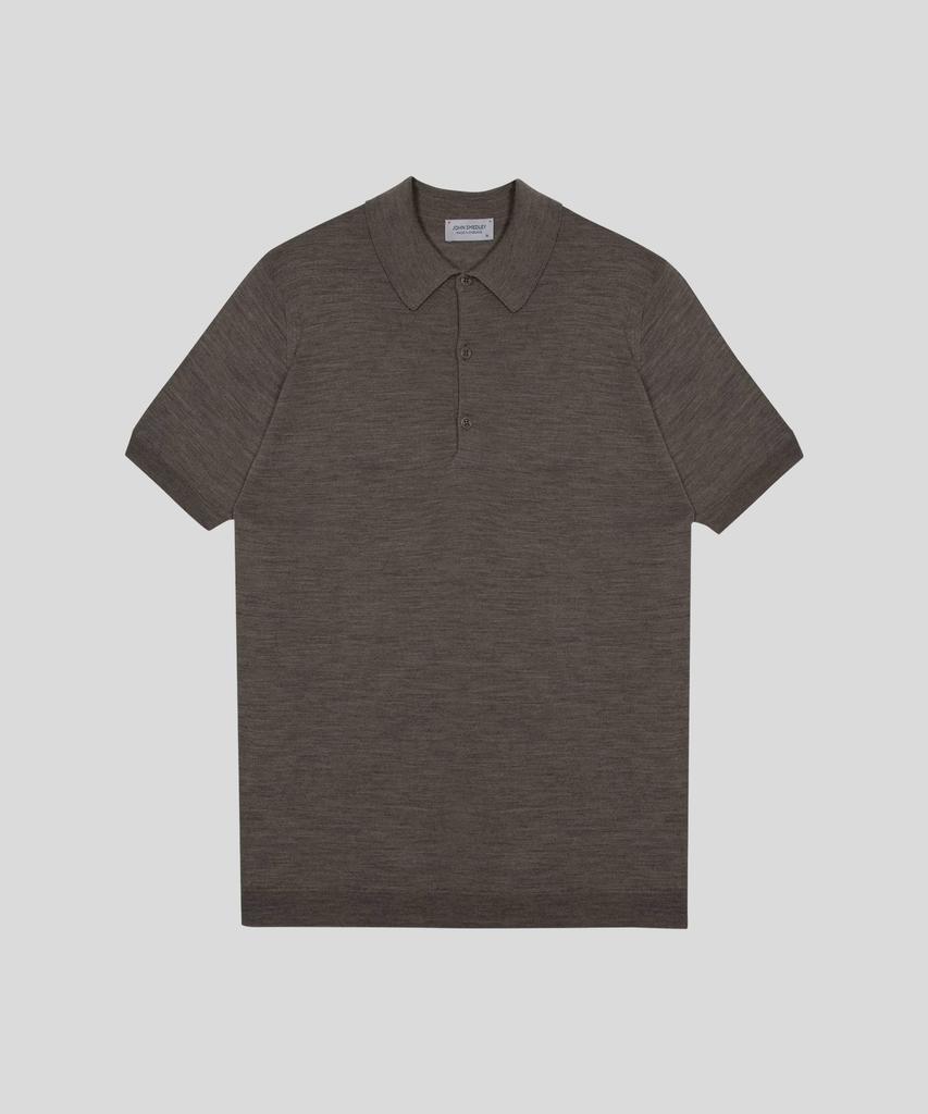 JOHN SMEDLEY Macloud Extra Fine Merino Wool Standard Fit Short Sleeve Polo Shirt Core 4 Colors